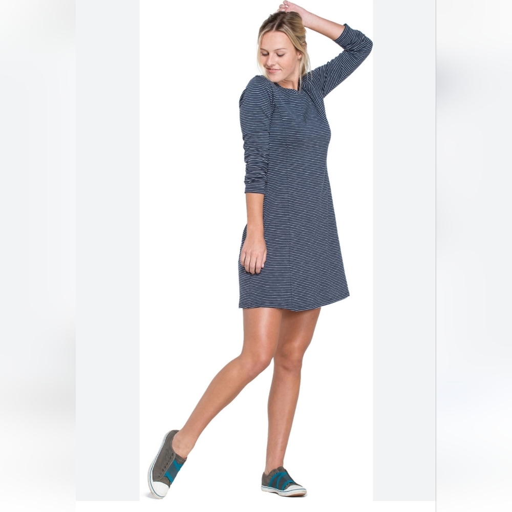 Toad&Co Windmere Dress Blue size Small